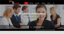 Desktop Screenshot of agentur-maximal.de
